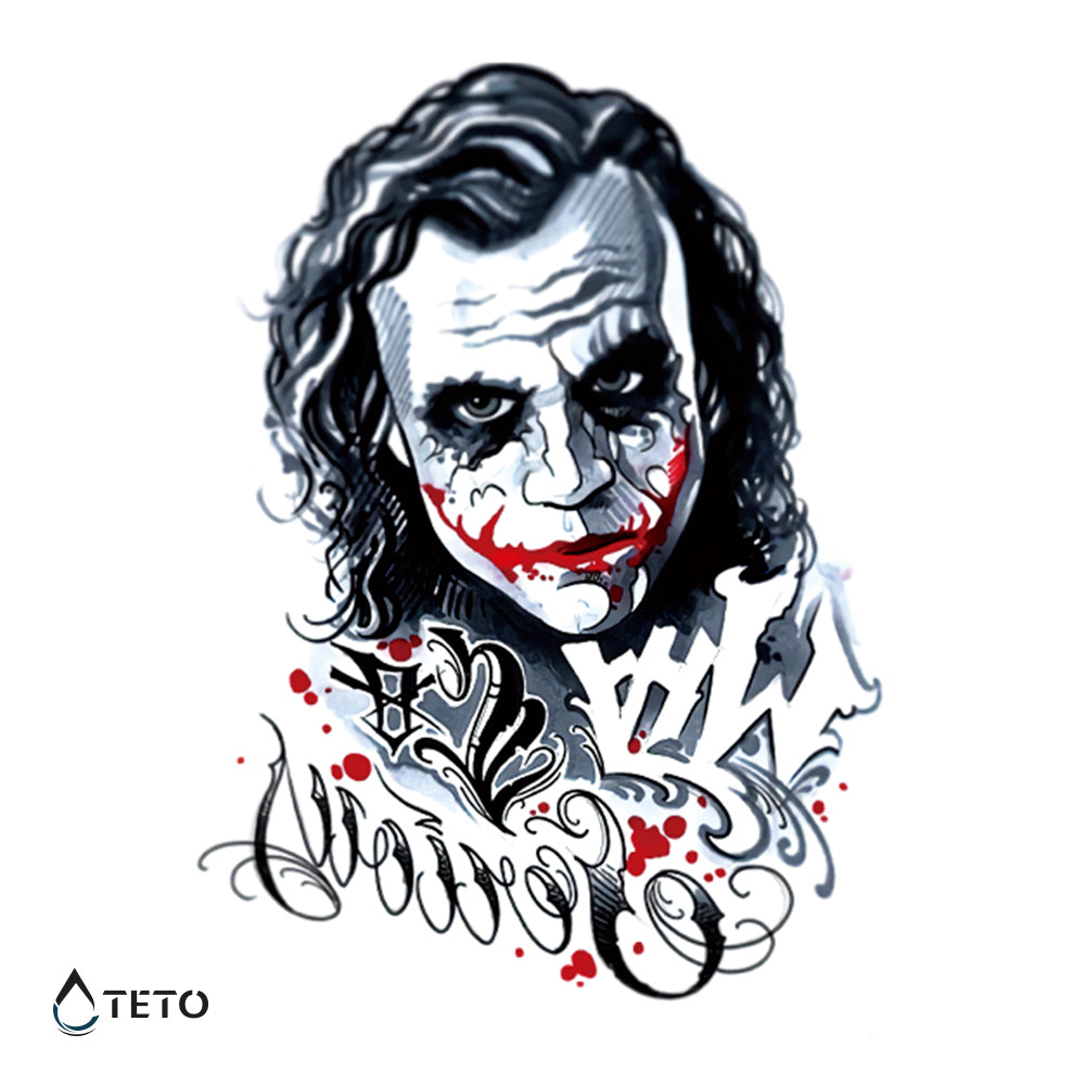 El Guasón - TETO - Tatuajes Temporales