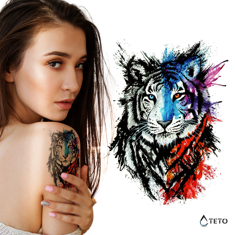 Tigre bicolor