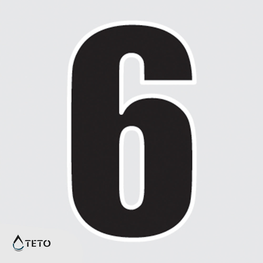 Número 6 - TETO - Tatuajes Temporales
