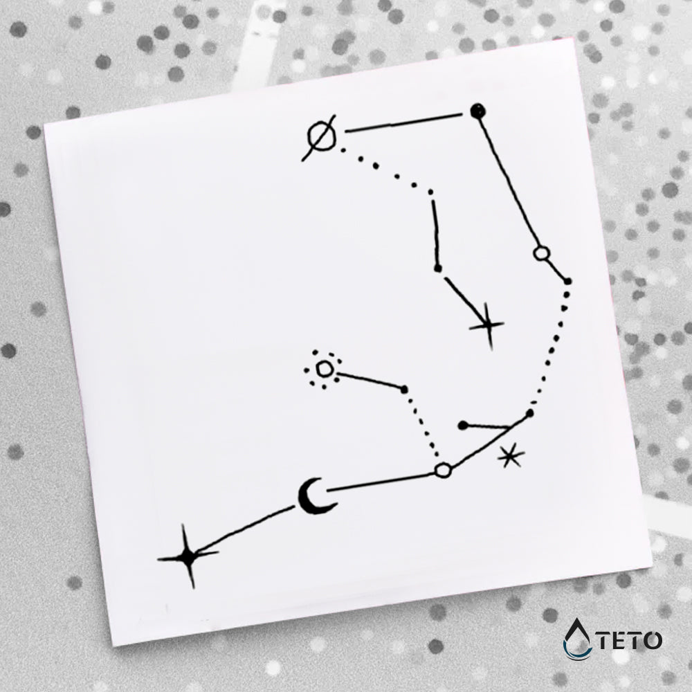 Constelación - TETO - Tatuajes Temporales