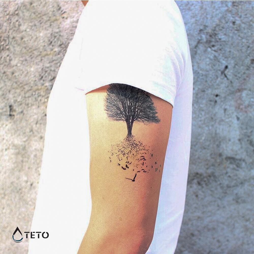 Árbol de la vida con pájaros