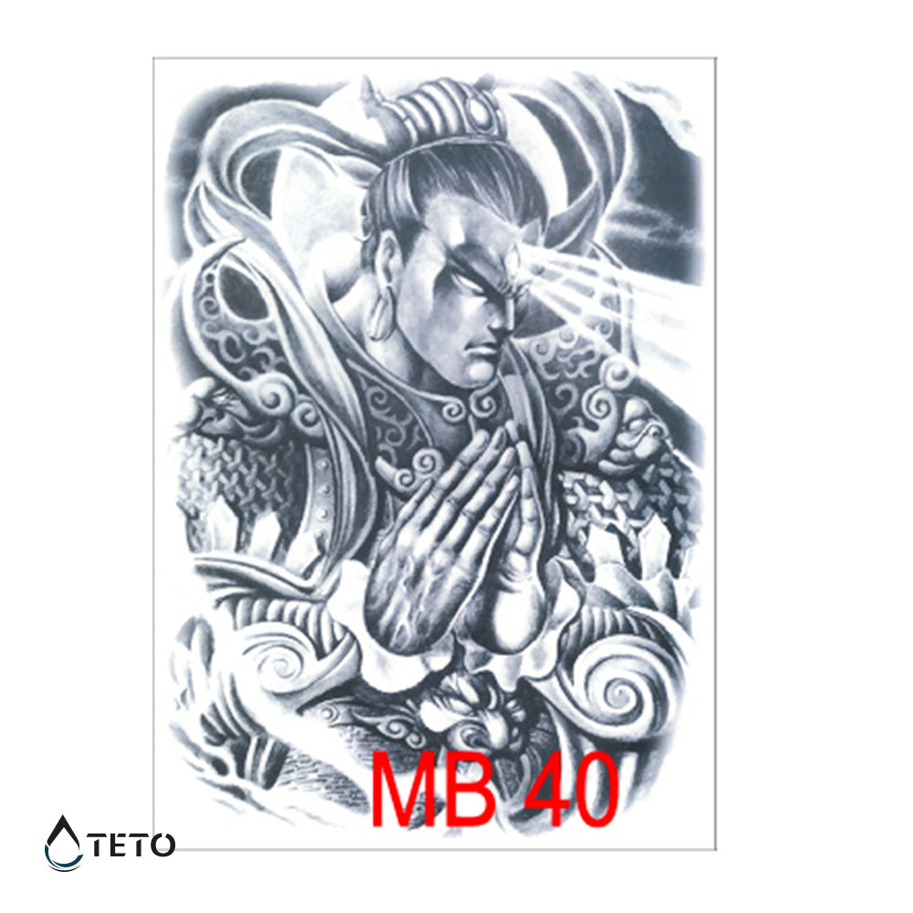 Samurai - TETO - Tatuajes Temporales