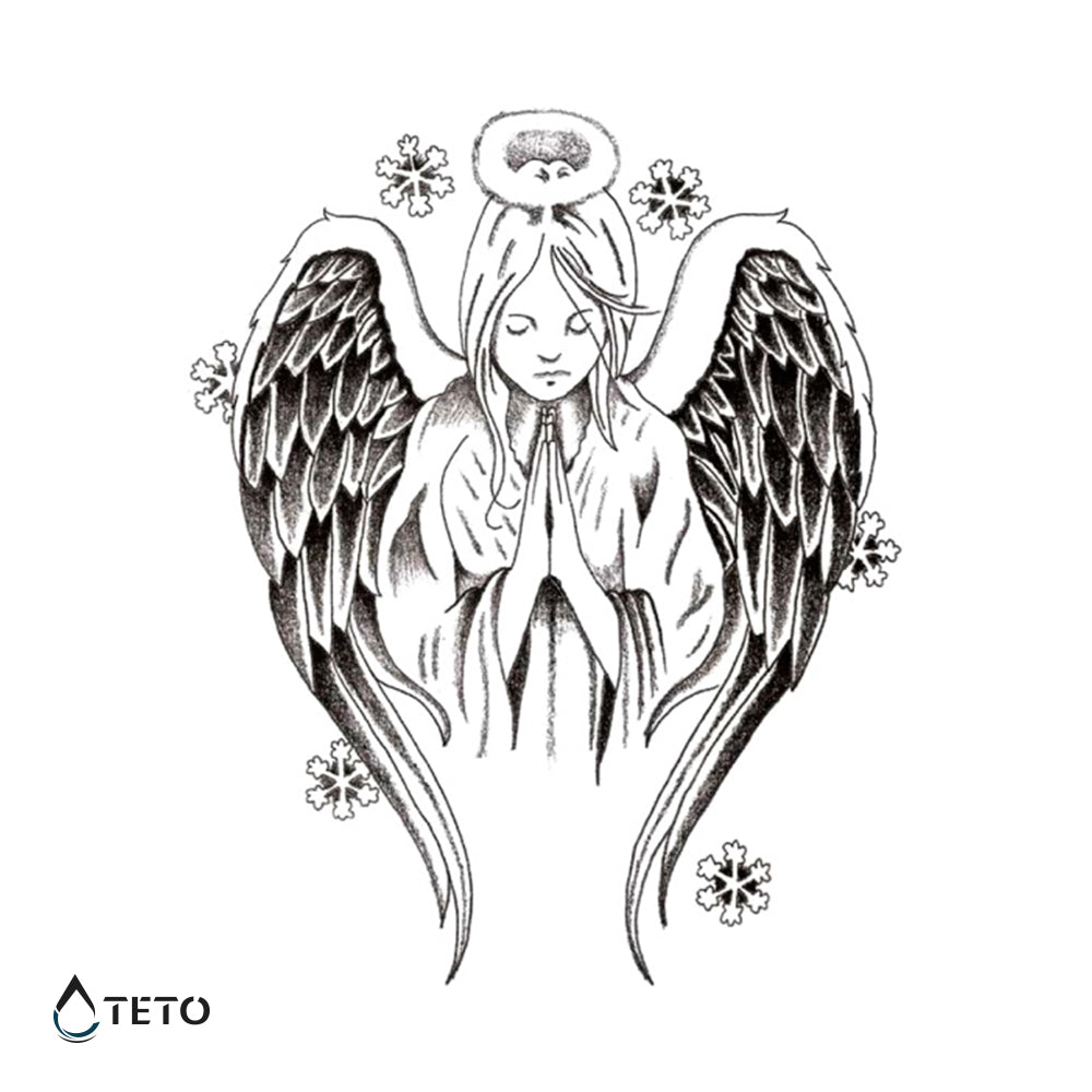 Pequeño ángel - TETO - Tatuajes Temporales