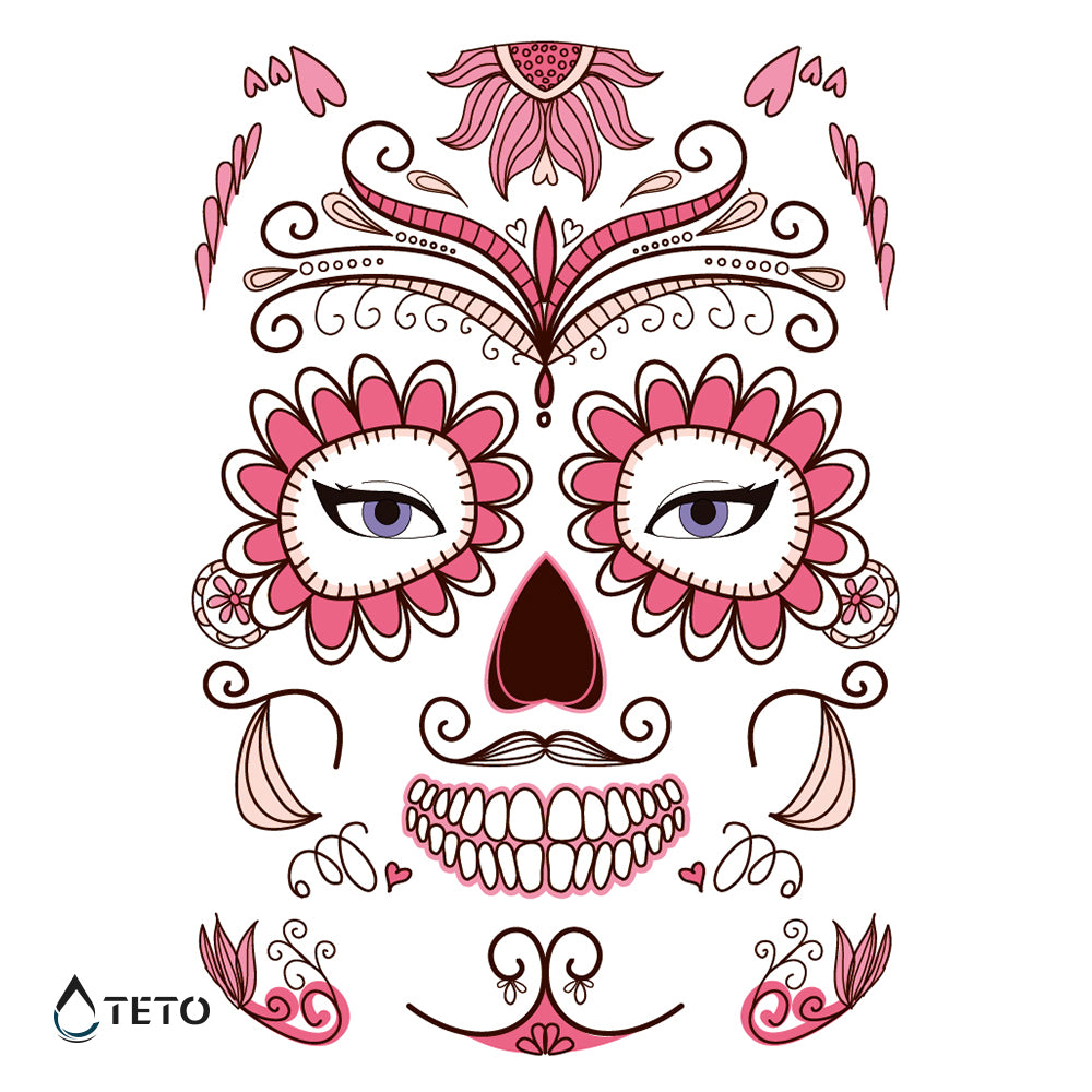 Rostro – Tipo C - TETO - Tatuajes Temporales
