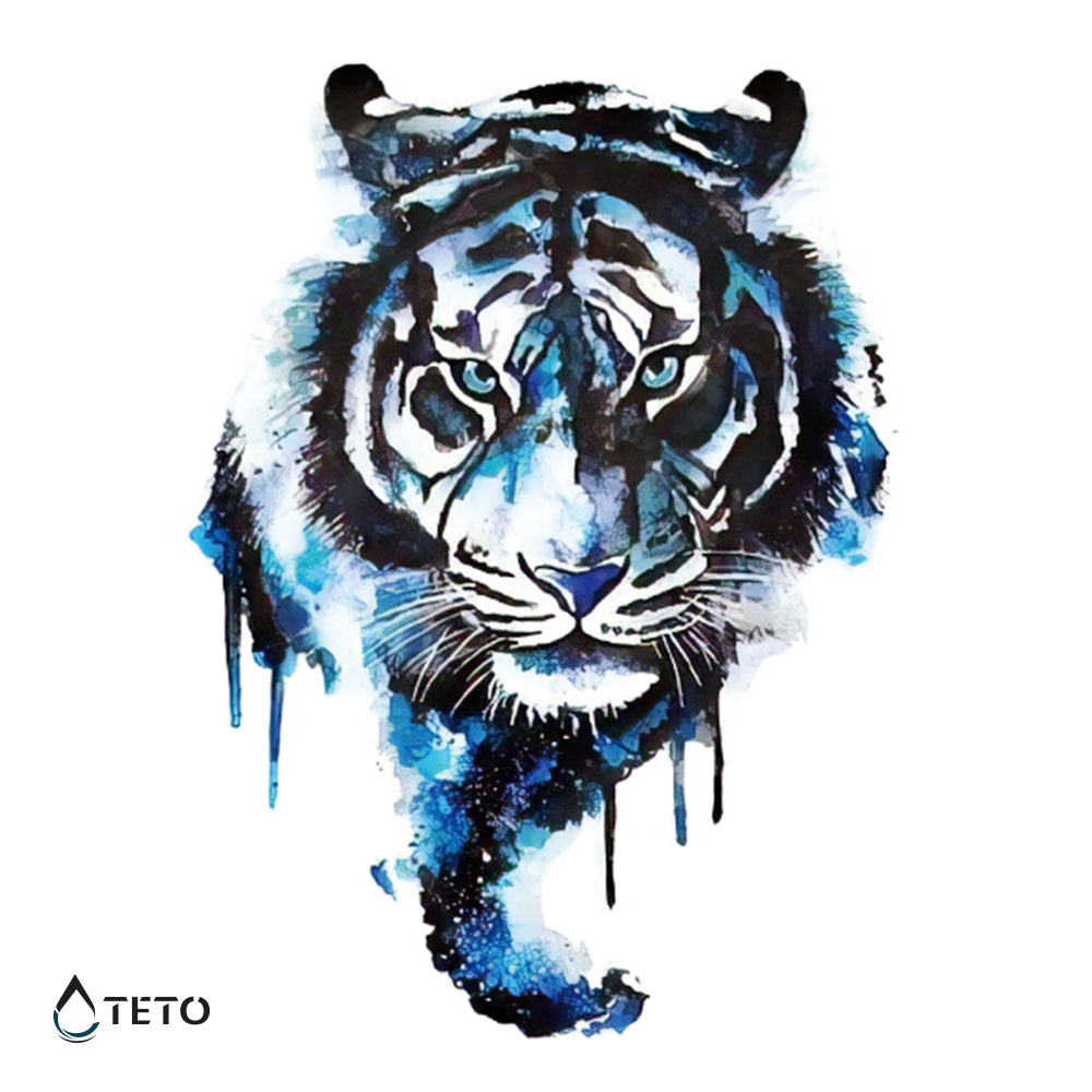 Tigre polar - TETO - Tatuajes Temporales