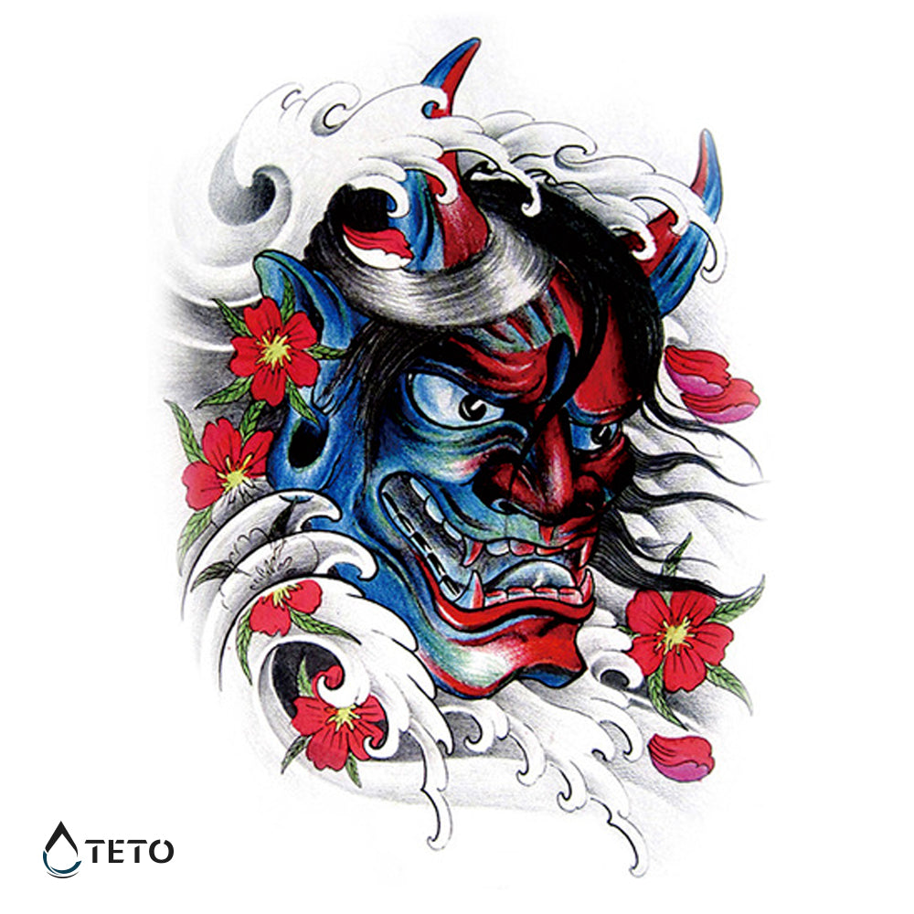 Demonio - Tatuajes Temporales TETO