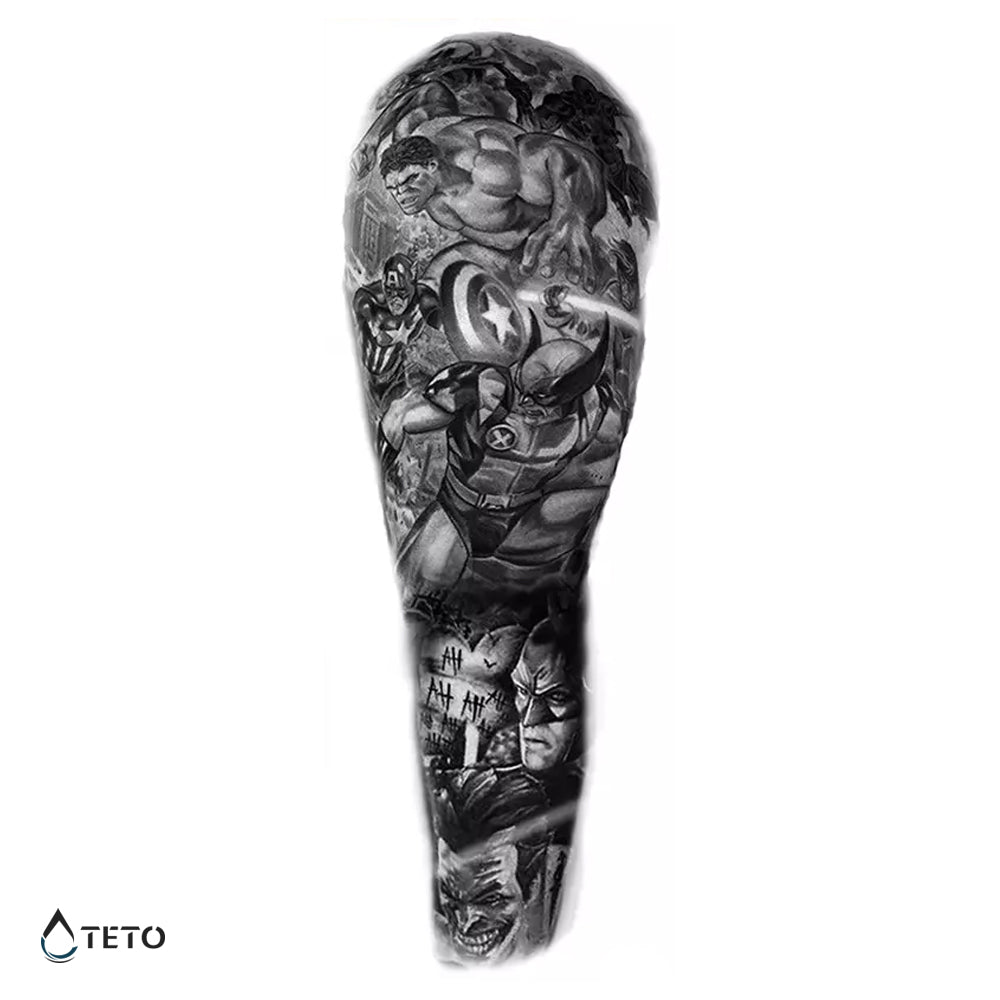 Los Vengadores - TETO - Tatuajes Temporales