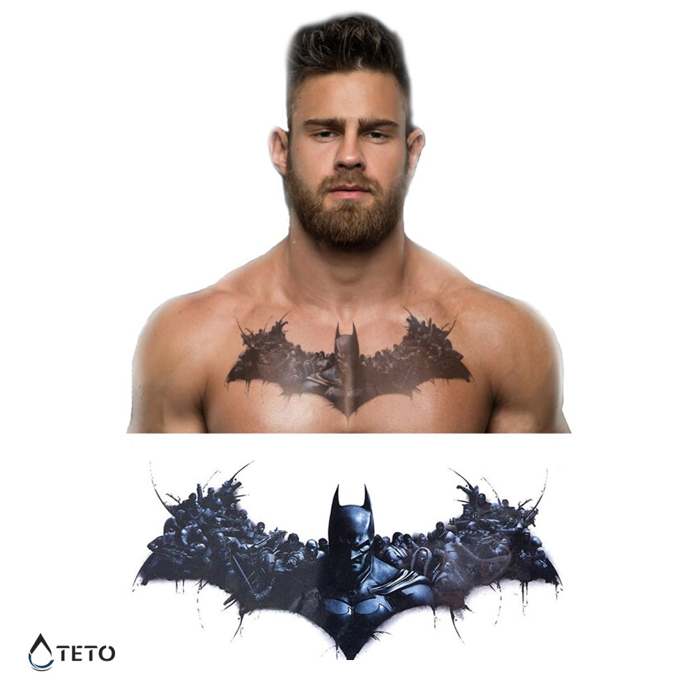 El caballero oscuro - TETO - Tatuajes Temporales