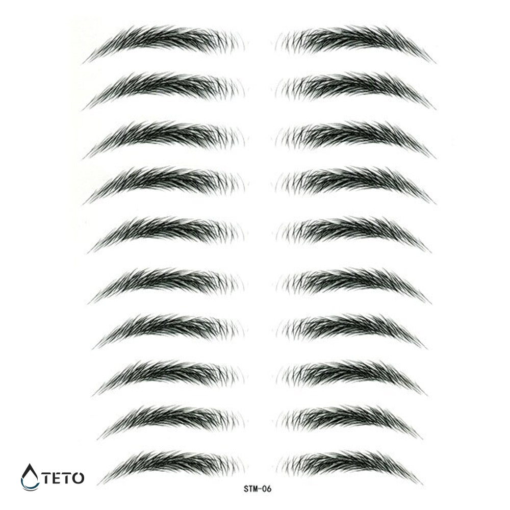 Ceja – Tipo L - TETO - Tatuajes Temporales