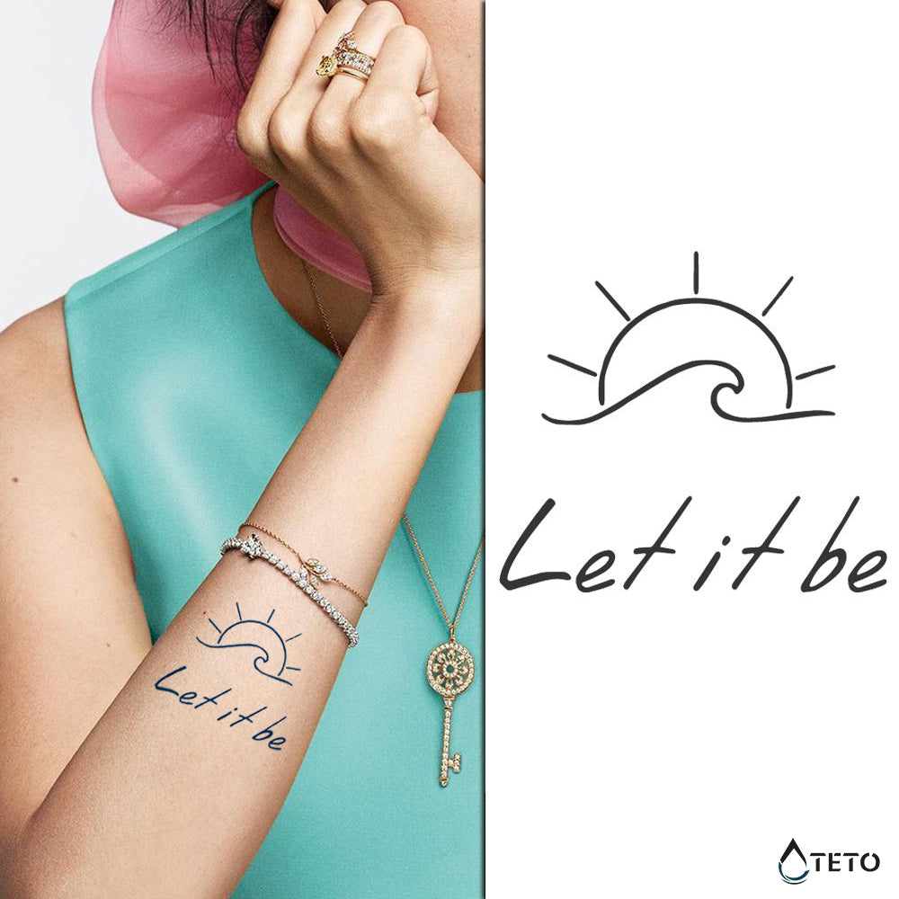 Déjalo ser – Semipermanente - Tatuajes Temporales TETO