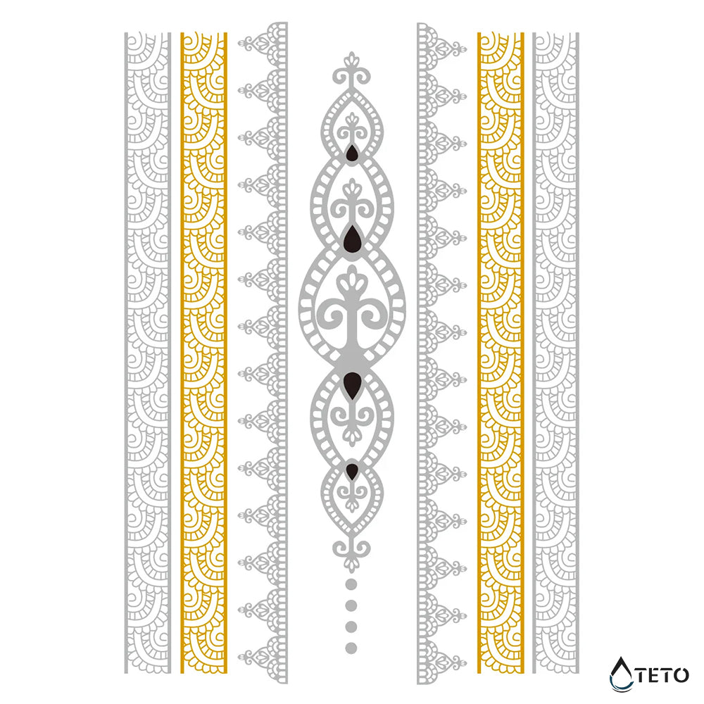 Pulsera y motivos – set – Tipo H