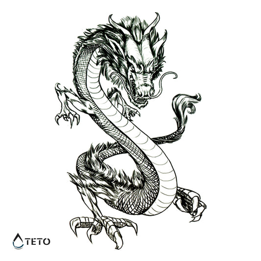 Dragón - Tatuajes Temporales TETO