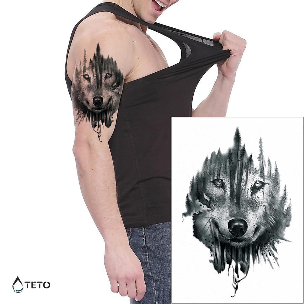 Lobo en el bosque