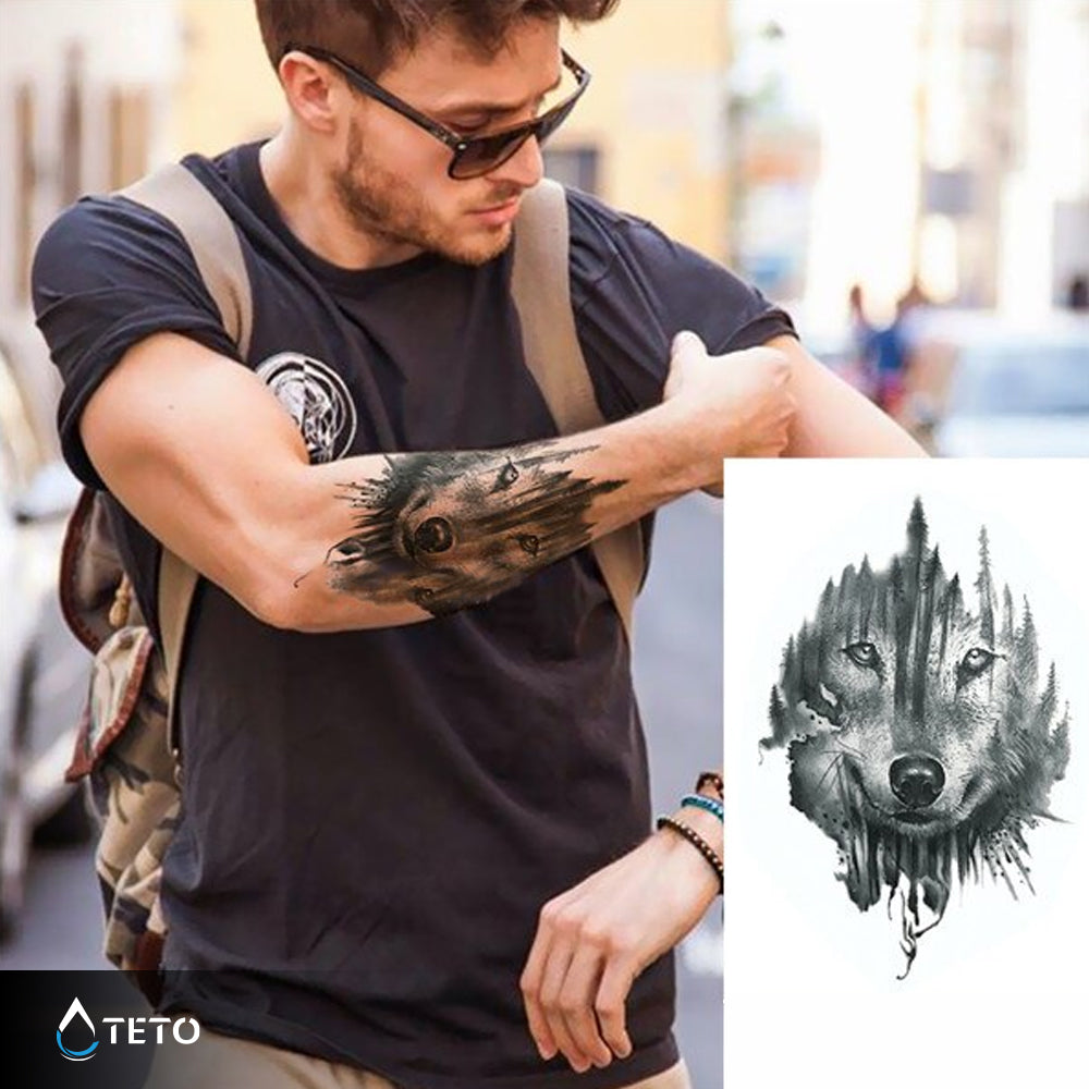 Lobo en el bosque