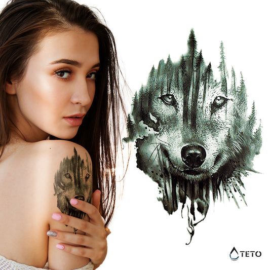 Lobo en el bosque