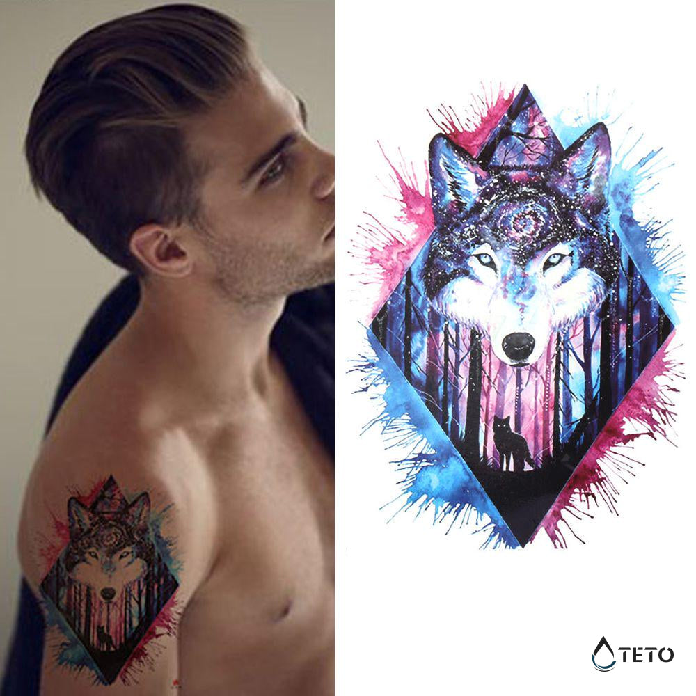 Lobo del bosque místico
