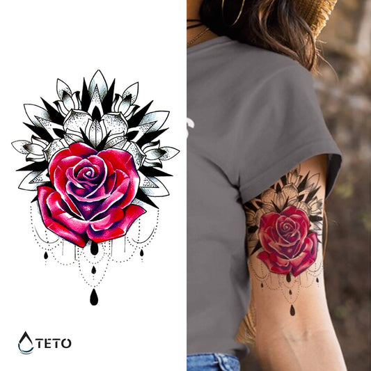 Flor con mandala