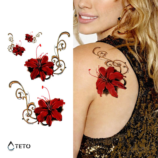 Flores tropicales - set