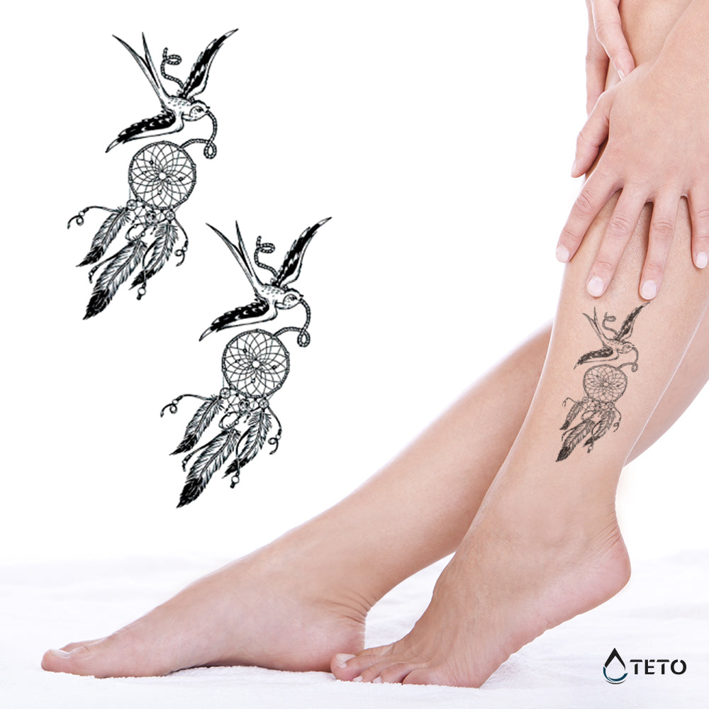 Atrapasueños - set - TETO - Tatuajes Temporales