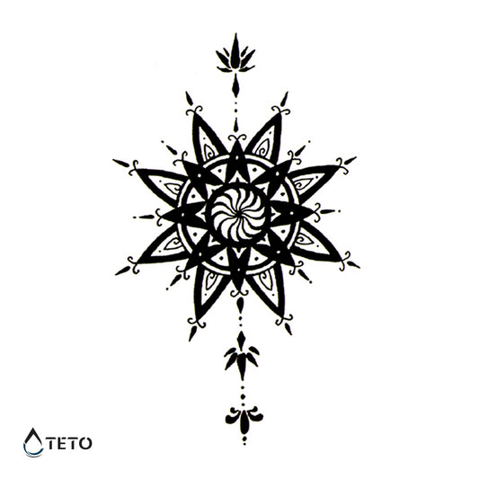 Mandala - Tatuajes Temporales TETO