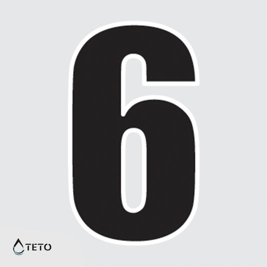 Número 6 - TETO - Tatuajes Temporales
