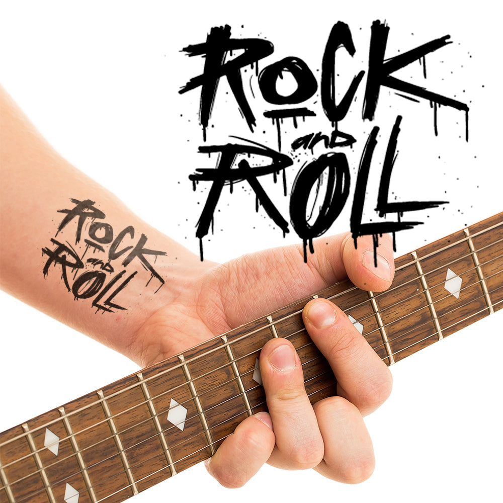 Rock and roll - TETO - Tatuajes Temporales