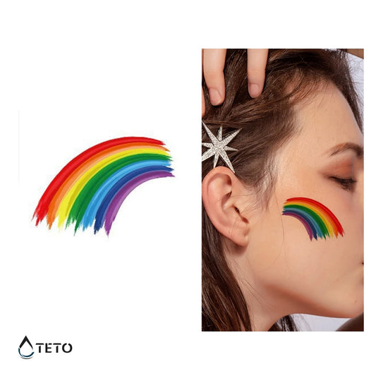 Arcoíris - TETO - Tatuajes Temporales
