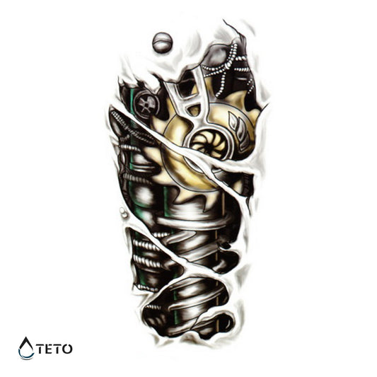 Mano robótica - Tatuajes Temporales TETO