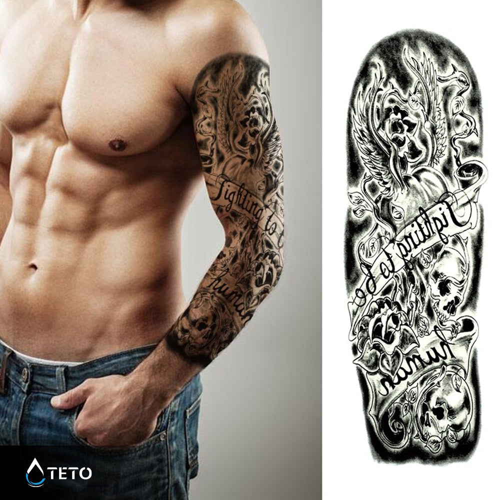 Luchemos por la humanidad - TETO - Tatuajes Temporales