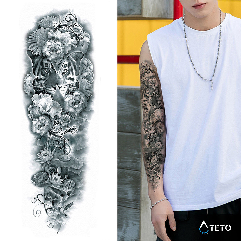 Elegancia de la selva - TETO - Tatuajes Temporales