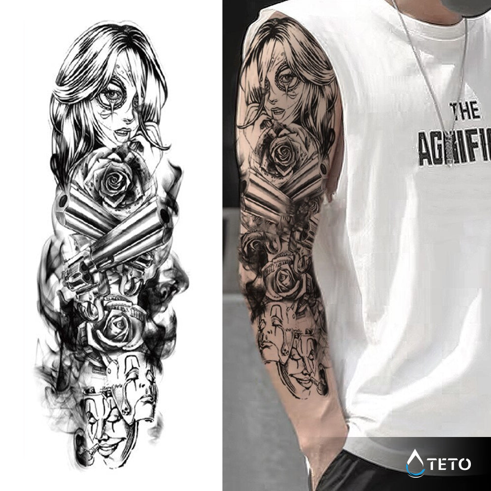Coraje - Tatuajes Temporales TETO