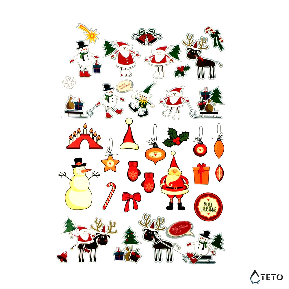Motivos navideños - Feliz Navidad – set – Tipo C