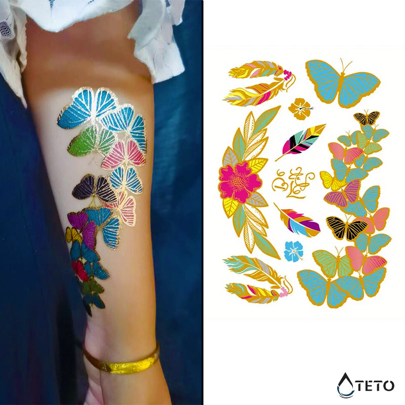 Déjalo ser – Let it be - set - Tatuajes Temporales TETO