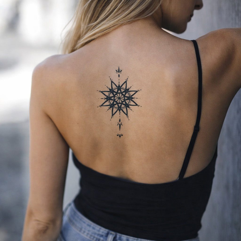 Mandala de flor – Semipermanente