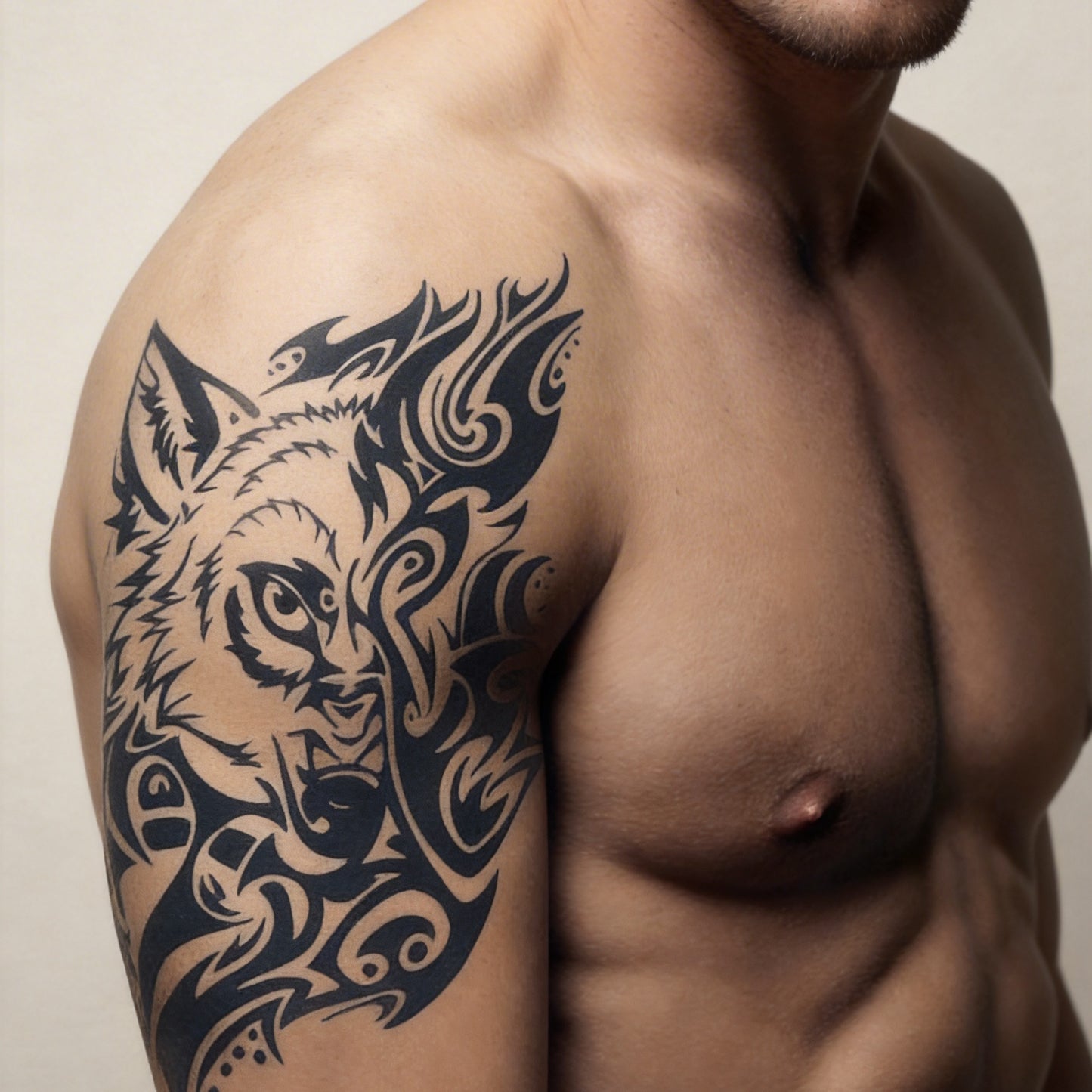 Lobo tribal – Semipermanente