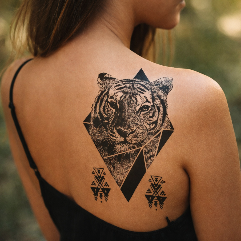 Tigre en rombo – Semipermanente