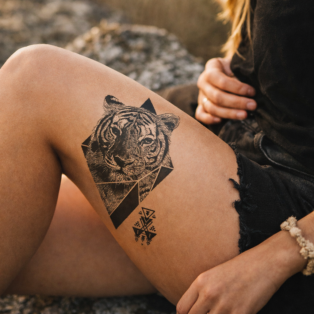 Tigre en rombo – Semipermanente